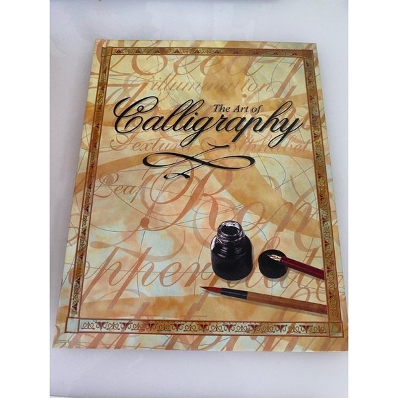 The Art of‎ Calligraphy Top That Hardcover Complete Set  and Special Brushes NEW - Picture 14 of 16